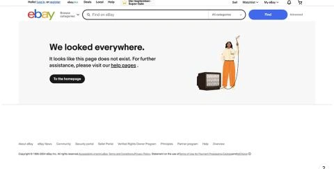 Best 404 Page Examples in E-commerce