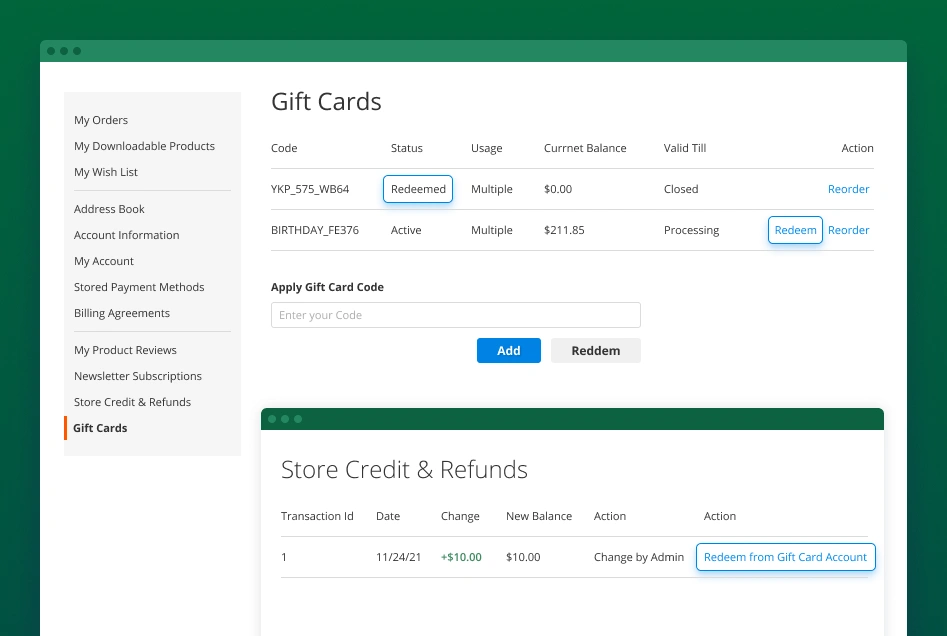 magento 2 upload gift card images