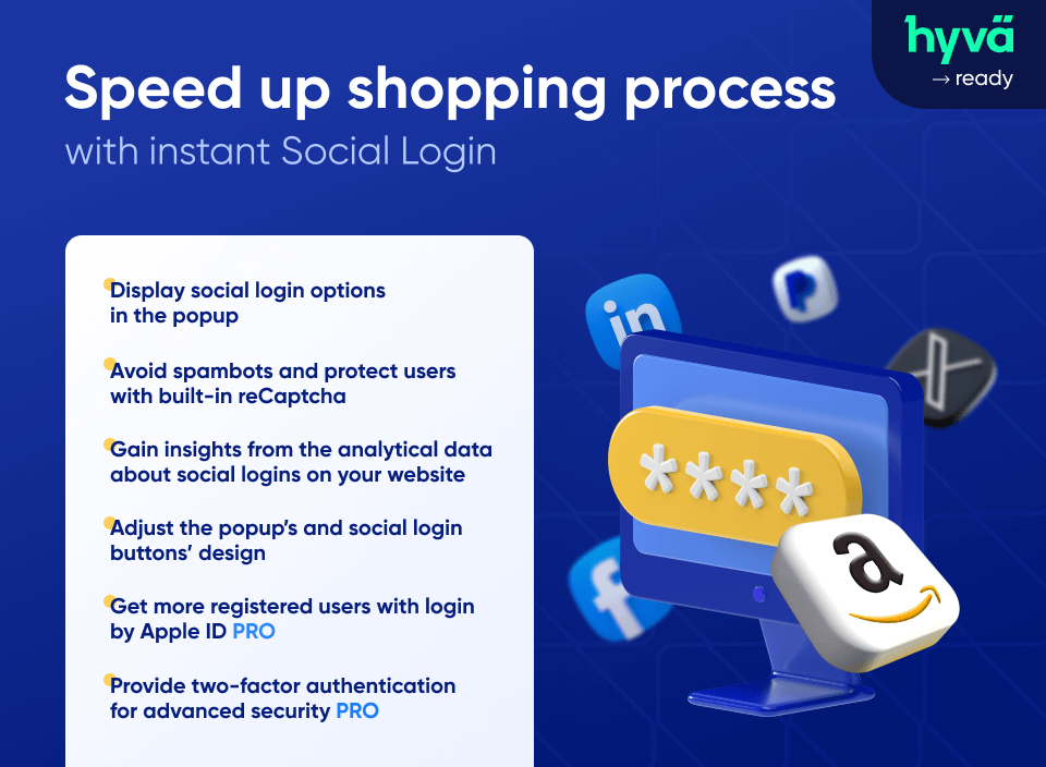 Magento 2 Social Login Extension | Magento 2 Facebook Login | Magento  Social Media Integration | Magento Twitter Login Module