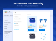 search from the first typed characters
