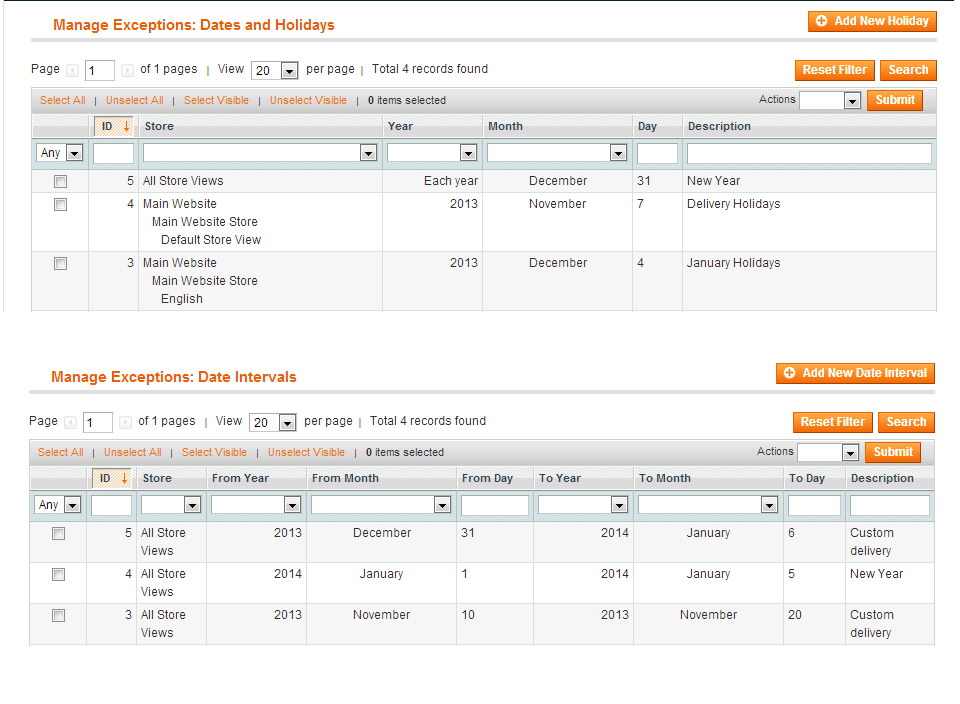 Magento Delivery Date And Time Delivery Schedule Extension