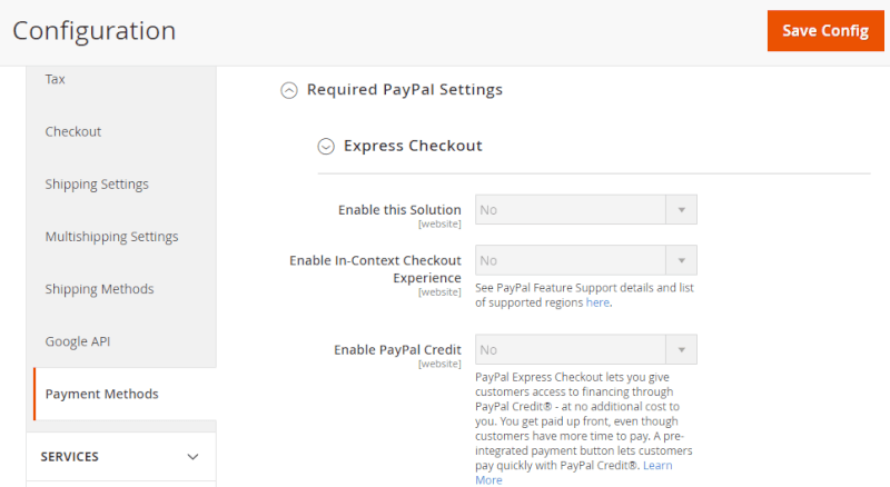 enable-paypal-magento