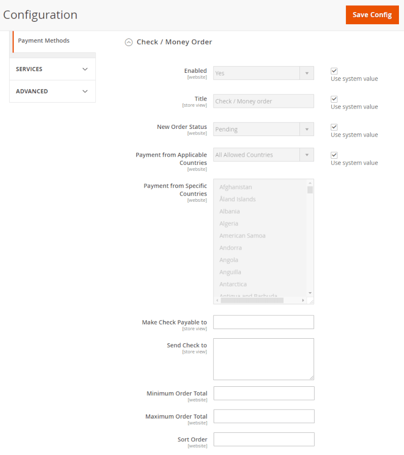 check-money-order-magento