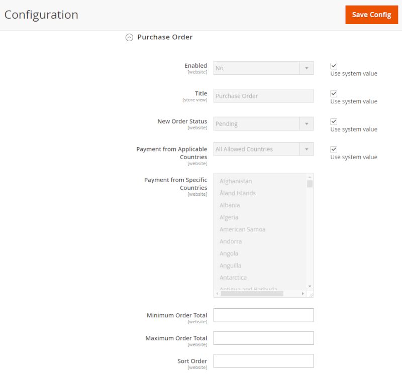 purchase-order-magento